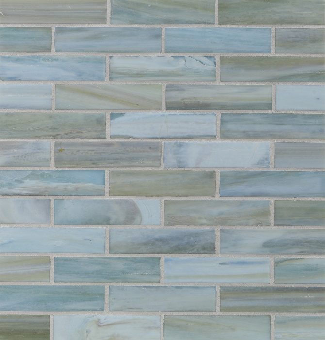 Agate Firenze 1×4 Brick Mosaic Silk