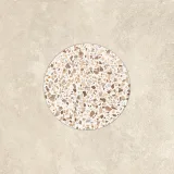 Romana Multicolor Warm 24×24 Cross Cut Circle Decorative Tile Matte Rectified