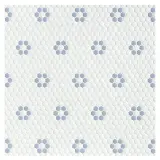 Cafe White And Powder Blue 9×11 Petite Fleurette Moosaic