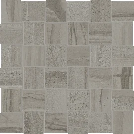 Amelia Smoke 2×2 Basketweave Mosaic