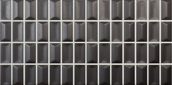 3D Bars Onix 5×10 Diamond Decorative Tile Matte