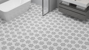 Nano Monochrome Snowflake Mosaic