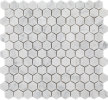 Frio White 12×12 Hexagon Mosaic