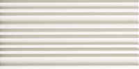 Ecocarat Granas Vague White 6×12 Relief Decorative Tile