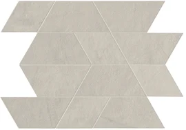 Spectrum Light Grey 12×14 Maze Mosaic Matte