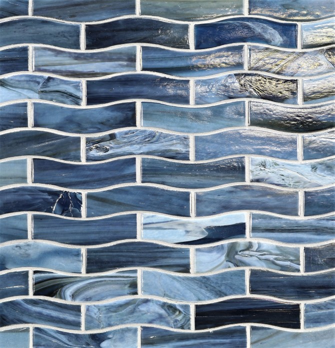 Agate Portofino 1×4 Zing Mosaic Pearl