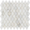 Opus Anticato Calacatta Gold 10×11 Diamante Mosaic Honed