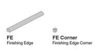 Finishing Edge Corner Glossy Finishing Edge Corner Glossy