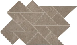 Marinha Brown 9×15 Triangle Mosaic Matte Rectified