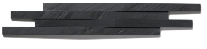 Profiles Series Sutra Black 3×15 Rhythm Mosaic Honed