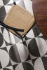 Scenario Nero Crescent Deco 8x8 and Nero Convex Deco 8x8