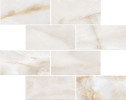 Onyx Ivory 3×6 Mosaic Polished rectified