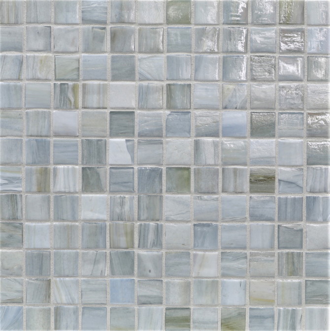 Agate Lucca 1×1 Mosaic Pearl
