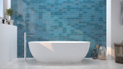 Fez Ocean 2.5x5 Gloss and Cottage White 2.7x5.5