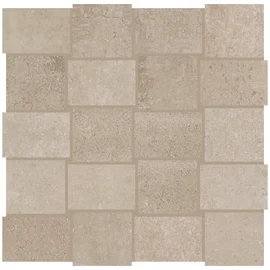 Transit Beige 2×3 Modern Weave Mosaic Matte