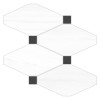 Dolomiti Dolomite 12×9 T.8 Mosaic Polished Rectified