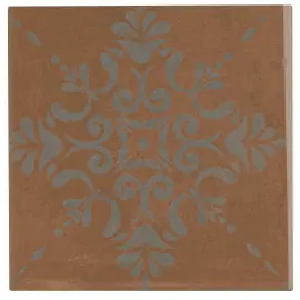 Jardin Brown 8×8 Decorative Tile Matte Rectified