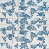 Rice Bianco 6×6 Blossom Decorative Tile