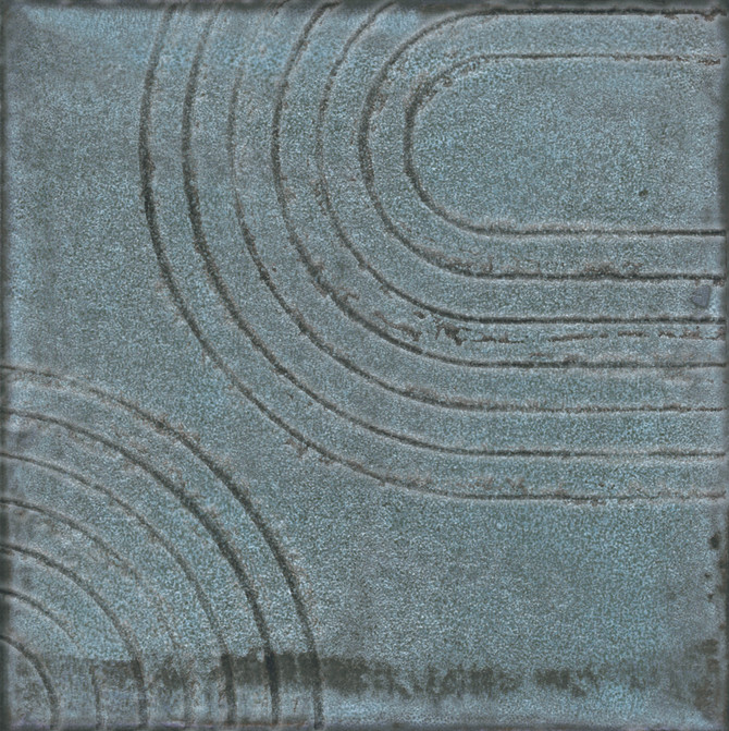 Enso Blue 5×5 Wabi Field Tile Matte