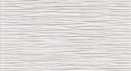 3D Wall White Wave 12×22 Matte
