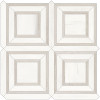Caspar White 12×12 Plaza Mosaic Polished