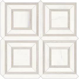 Caspar White 12×12 Plaza Mosaic Polished Caspar White 12×12 Plaza Mosaic Polished