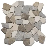 Mosaic Series Sterling Megamix Jg 18×18 Large Random Mosaic Tumbled Mosaic Series Sterling Megamix Jg 18×18 Large Random Mosaic Tumbled