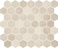 Studio Haven Almond 1-1/2″ Hexagon Mosaic Matte