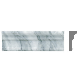 Tribeca Classic White 4×12 Dakota Base Molding Honed Tribeca Classic White 4×12 Dakota Base Molding Honed