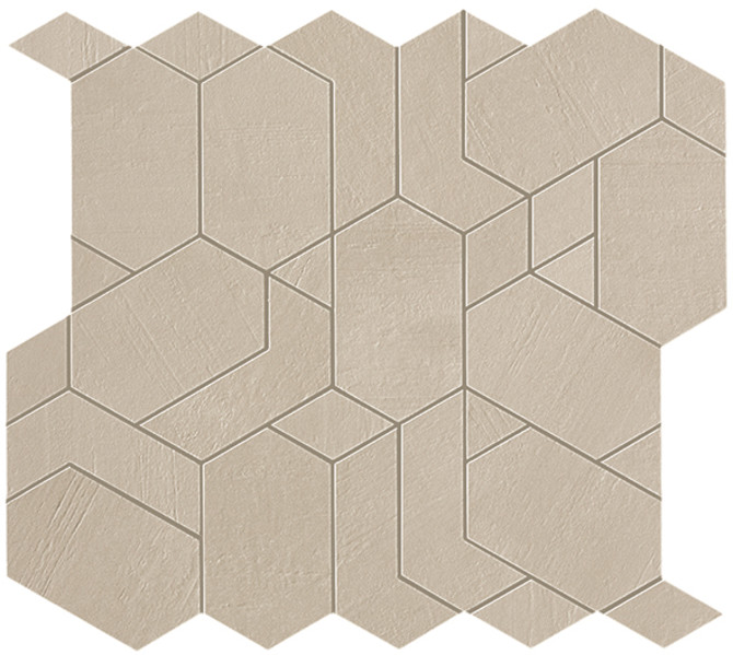 Boost Pro Cream 12×13 Shapes Mosaic