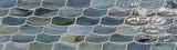 JAW (Just Add Water) Amalfi 1×3 Feather 6 Border Mosaic Pearl