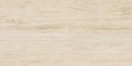 IN.CONTRO In Cream 24×48 Lines Decorative Tile Natural Rectified