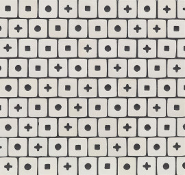 Shinju Kushi 1-1/4×1-1/4 Shillouette Mosaic