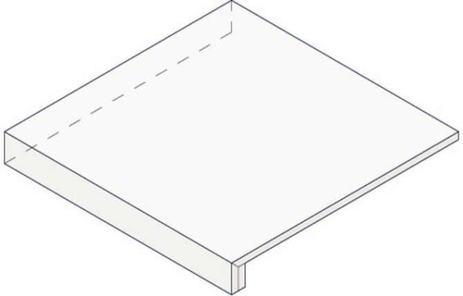 Boost Grey 13×13 Scalino Angolare