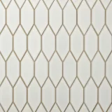 Ro White Heron 2×6 Origami Decorative Tile Gloss Ro White Heron 2×6 Origami Decorative Tile Gloss