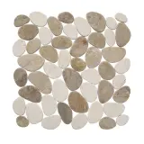 Random Series Beige & Tan Marble 12×12 Cobbles Mosaic Tumbled Random Series Beige & Tan Marble 12×12 Cobbles Mosaic Tumbled