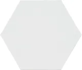 Teramoda Powder 6×7 Hexagon Field Tile Glossy