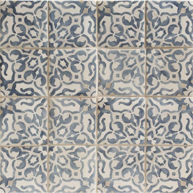 Duquesa Mezzanotte 5×5 Fatima Decorative Tile Matte