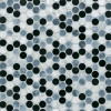 Tribeca Loft Blend 11×11 Penny Round Mosaic Honed