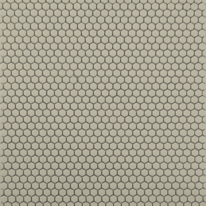 Nano Taupe 3/8″ Hexagon Mosaic