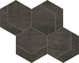 Fray Black 6×7 Hexmark Mosaic