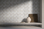 Waterjet Stone Mosaics Clay 12x12 Lush Mosaic Honed
