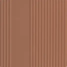 Rhyme and Reason Warm Terracotta 6×6 Square Ripple Field Tile