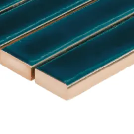 Valletta Blue 1×6 Mosaic Glossy