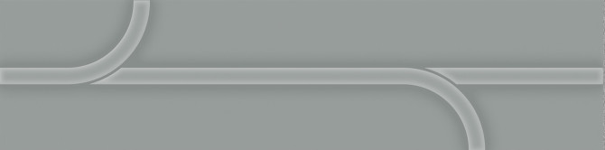 Opal 3D Dark Gray 3×12 Vine Decorative Tile Glossy