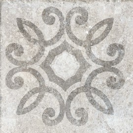 Creativo Lucca Greige 12×12 Deco Matte Rectified