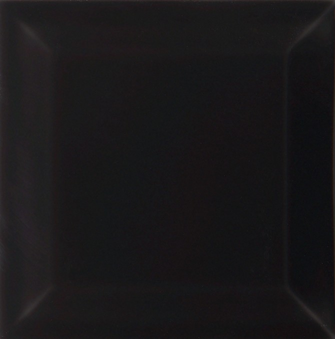 Classics Trocadero Black 4×4 Beveled Tile Gloss