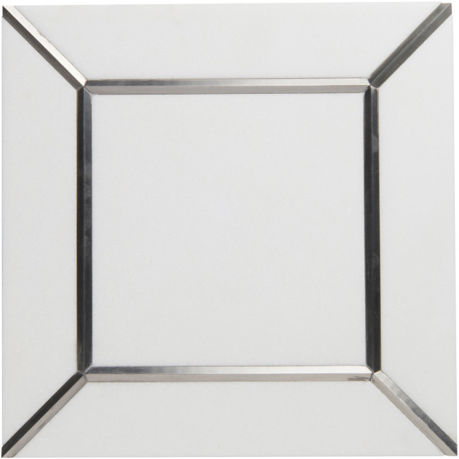 Ellington Cotton & Steel 12×12 Empire Decorative Tile Honed