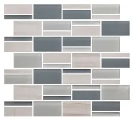Color Appeal Sea Cliff 13×12 Random Mosaic