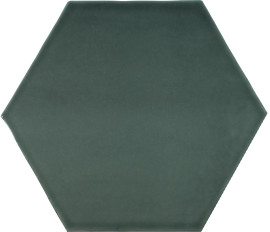 Teramoda Emerald 6×7 Hexagon Field Tile Glossy